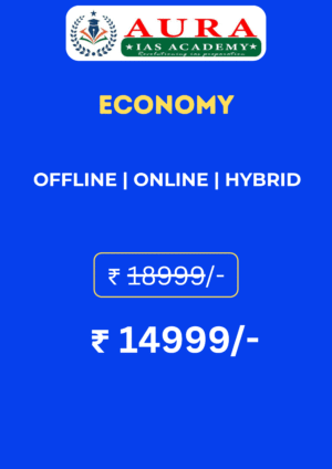 ECONOMY - UPSC