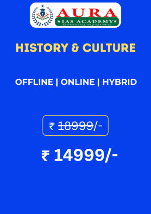 HISTORY & CULTURE - UPSC