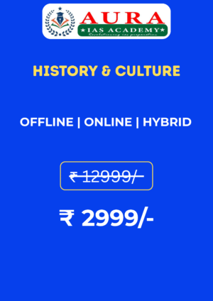 HISTORY & CULTURE - UPSC